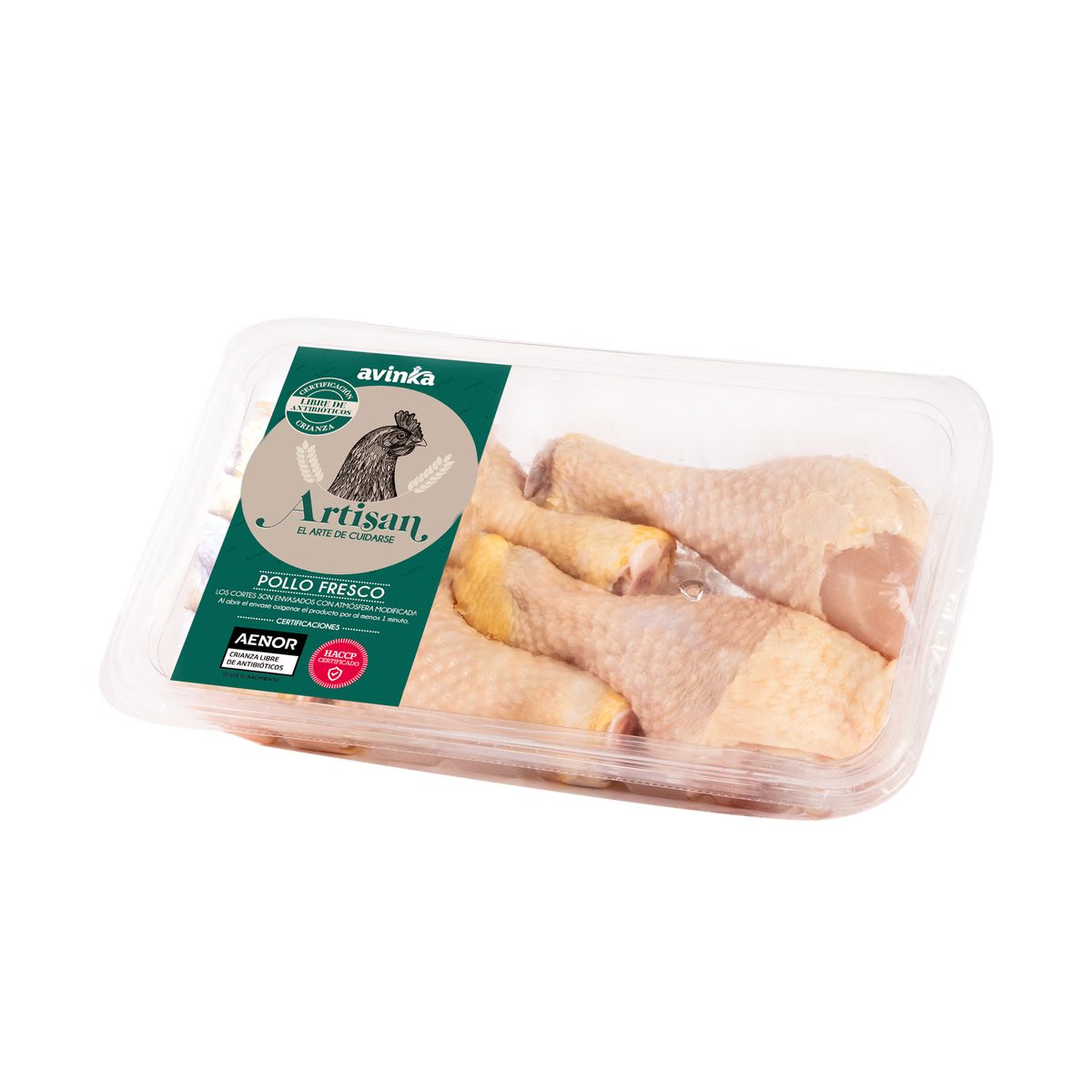 AVINKA - Piernitas De Pollo Artisan. Libre de Antibióticos.