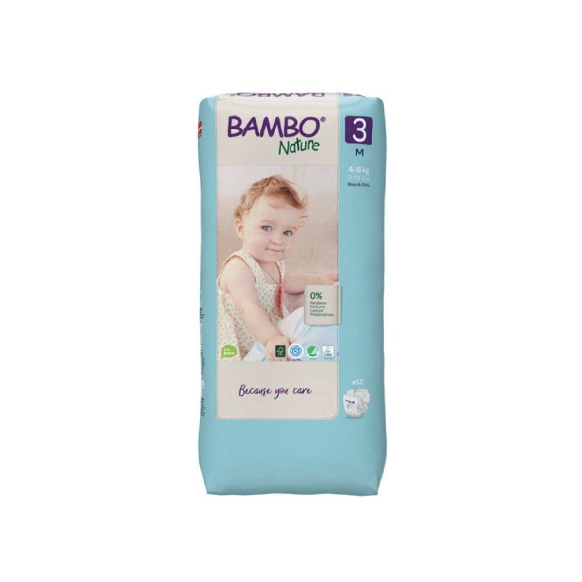 BAMBO NATURE - Pañales Bambo Nature Talla 3 M Empaque 40 Und