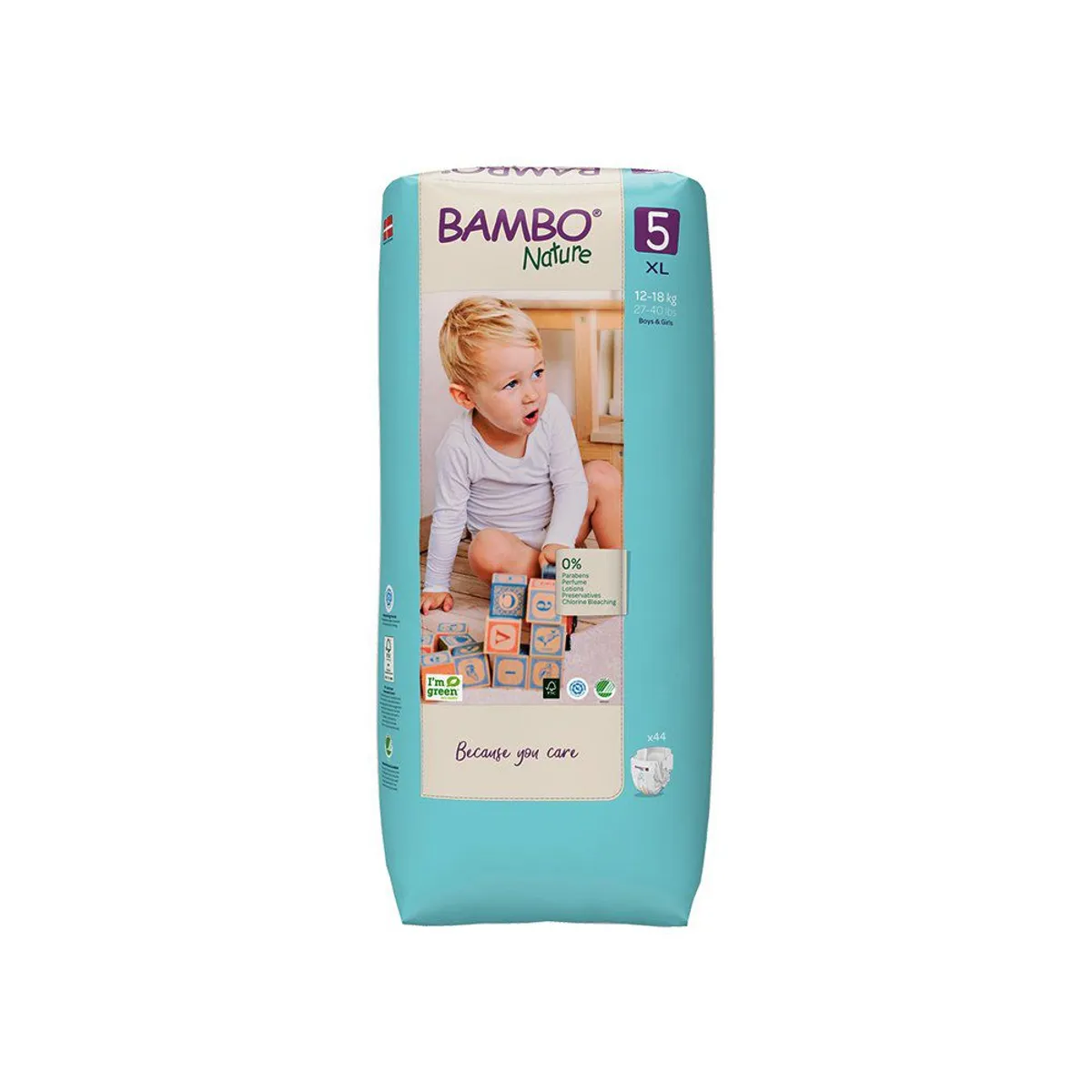 BAMBO NATURE - Pañales Bambo Nature Talla XL Empaque 44 Und