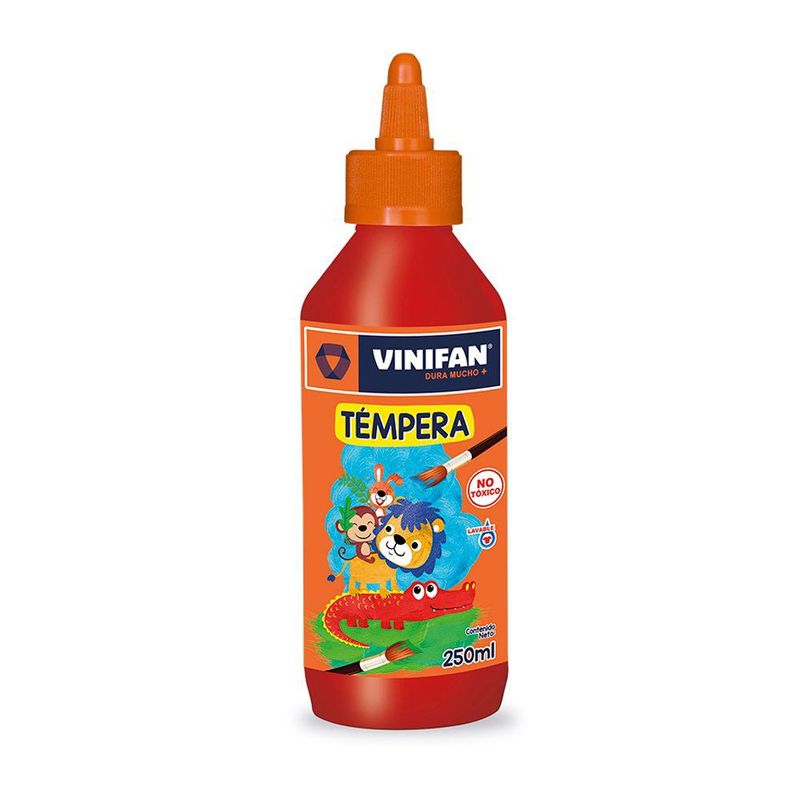 VINIFAN - Tempera 250Ml Rojo