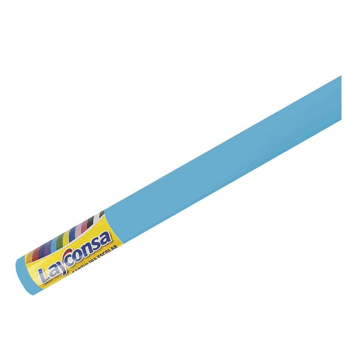 LAYCONSA - Cartulina Layconsa Escolar Celeste Rollo 2 Und