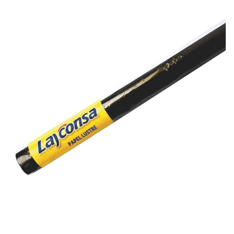 LAYCONSA - PAPEL LUSTRE NEGRO 50X70 RLLX3