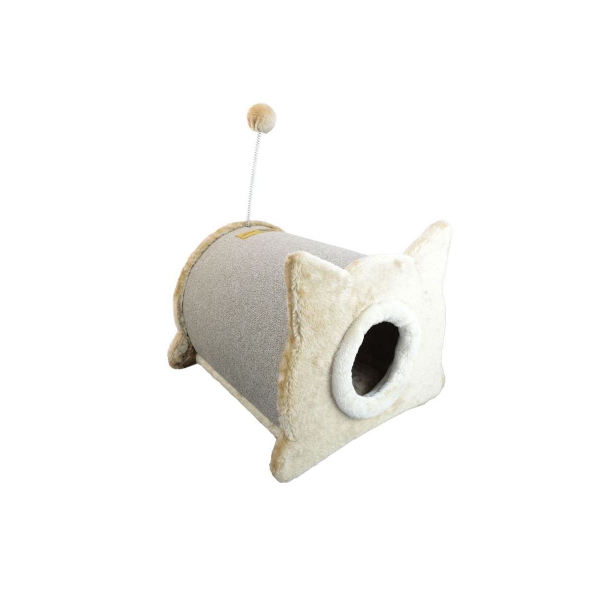 CLAWS PAWS - Rascador Cueva para Gato Beige Claws Paws