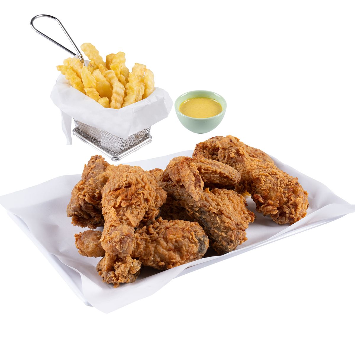 TOTTUS - Combo Broaster Familiar 8 Und