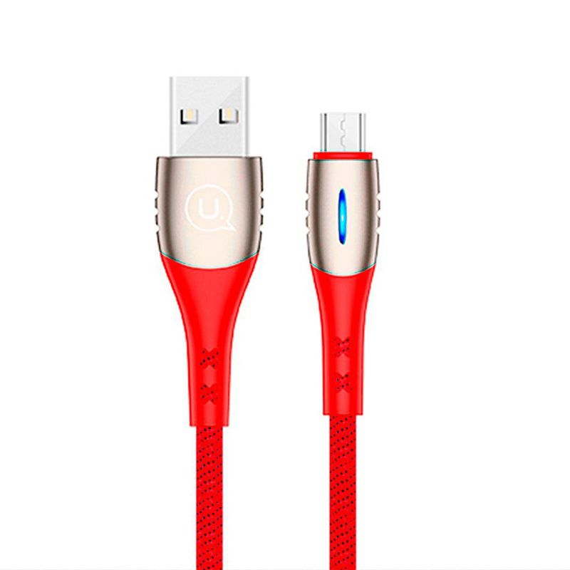 USAMS - Cable Utone Usb A Micro 1M Rojo Usams
