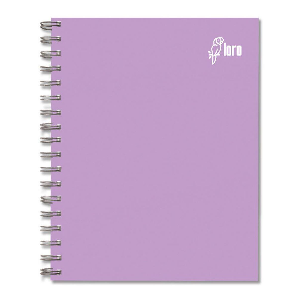 LORO - Cuaderno Anillado Cuadriculado Loro 100 Hojas