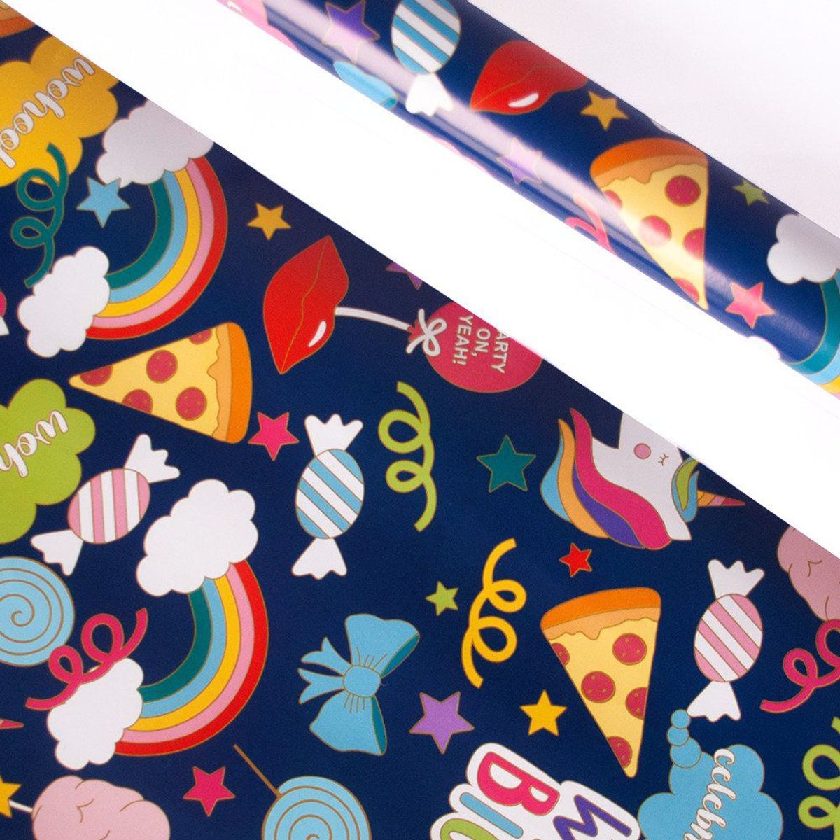 BENJI - PAPEL REG ARCOIRIS UNICORNO RLL 070X1M