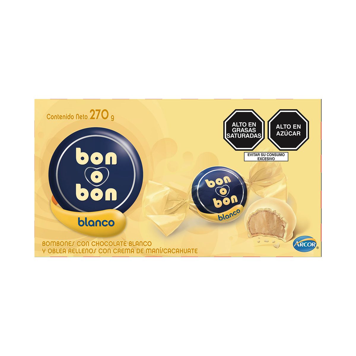 BON O BON - Bombones Bon o Bon Blanco Caja 270 g