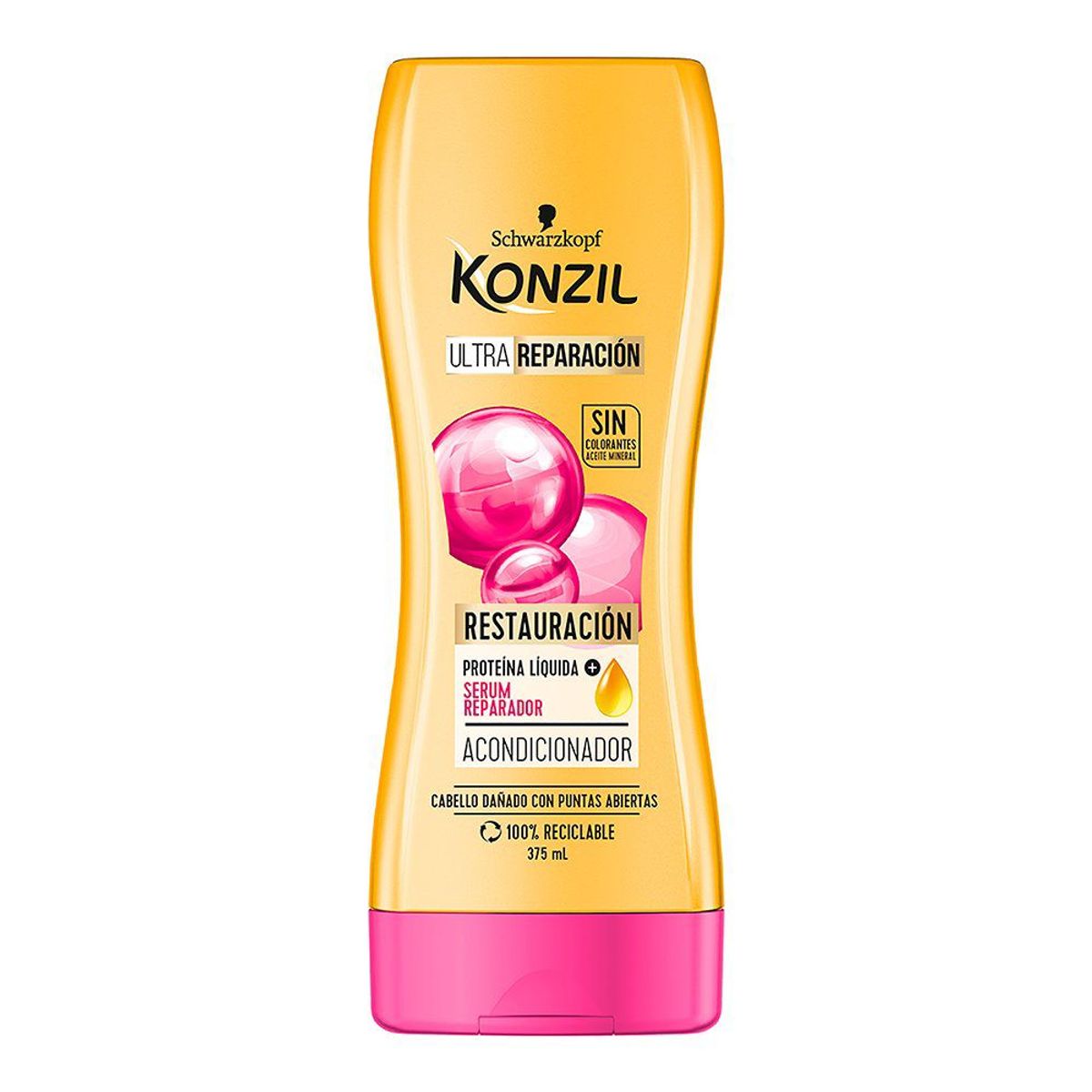 KONZIL - Acondicionador Konzil Ultra Restauración Envase 375 mL