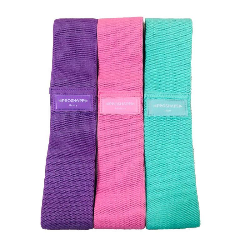 PROSHAPE - Bandas Elásticas de Tela para Resistencia