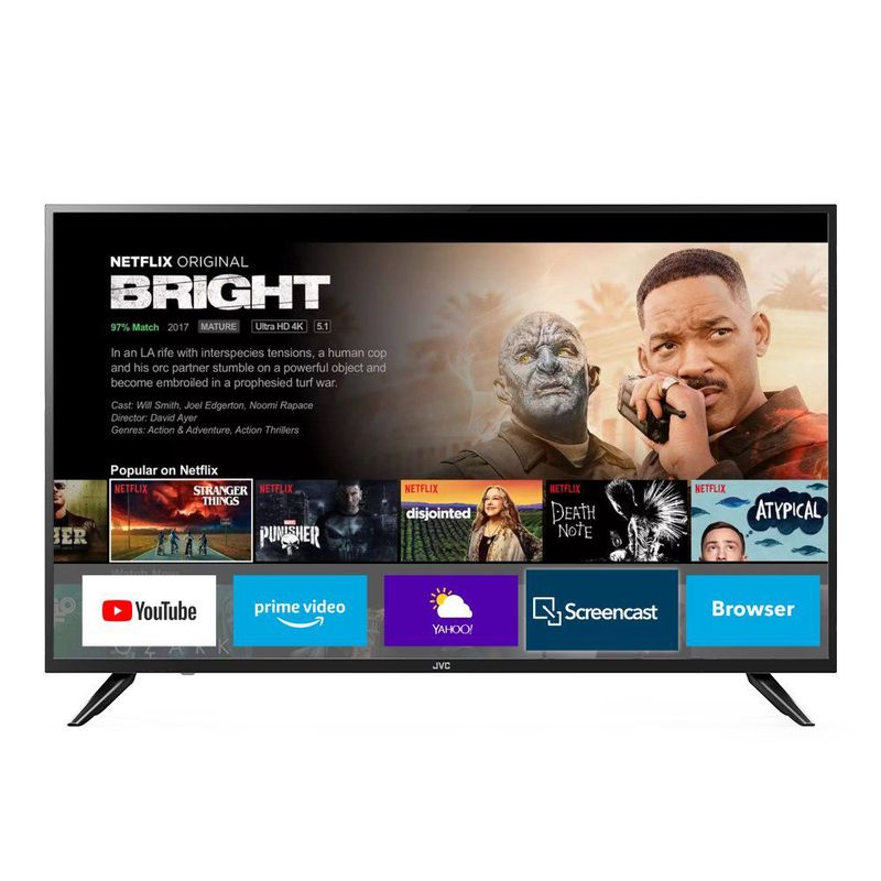 JVC - TV LED 49 UHD 4K SMART NETFLIX YOUTUBE