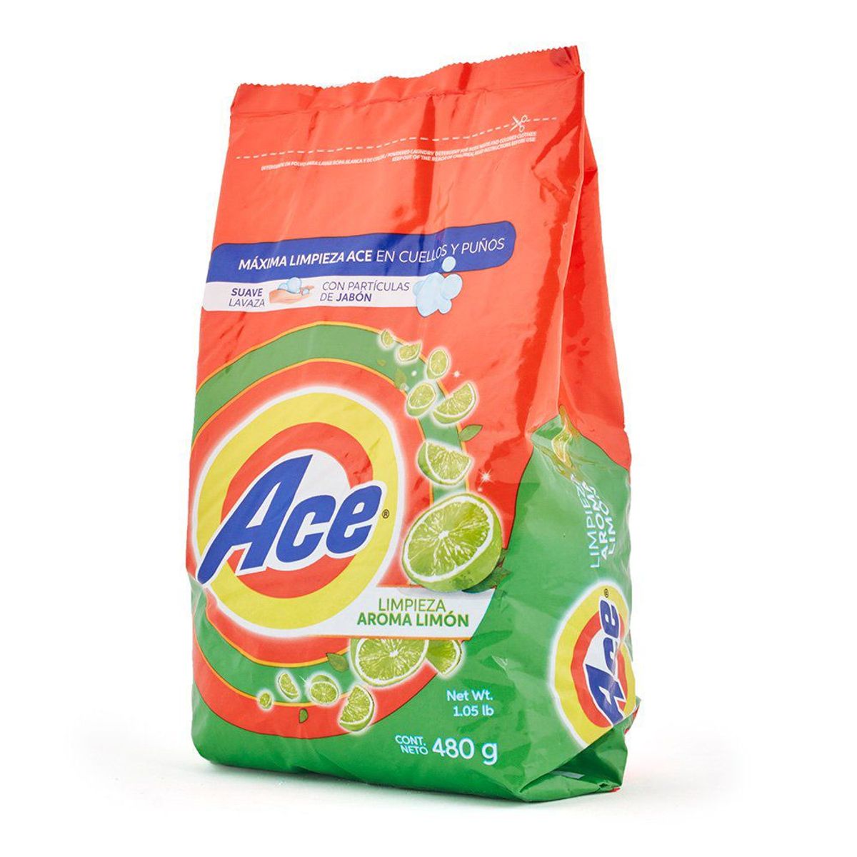ACE - Deterengte en Polvo Ace Limón Bolsa 480 g