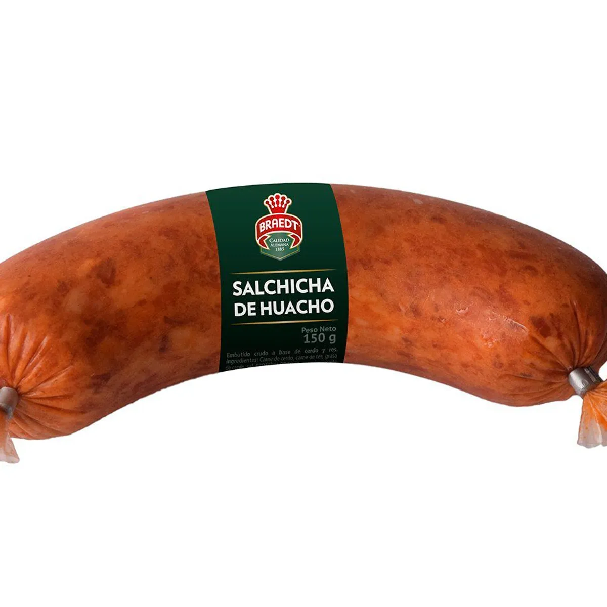 BRAEDT - Salchicha de Huachi Braedt Empaque 150 g