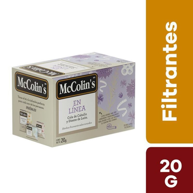 MC COLINS - INFUS COLA CBLLO DTE LEON MC COLINS EN LINEA1GX20