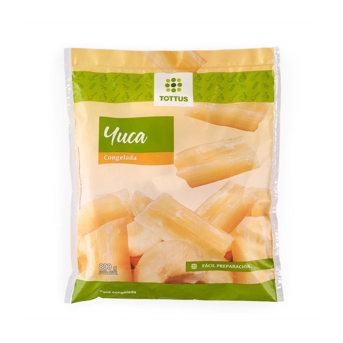 TOTTUS - Yucas Congeladas Tottus Empaque 800 g