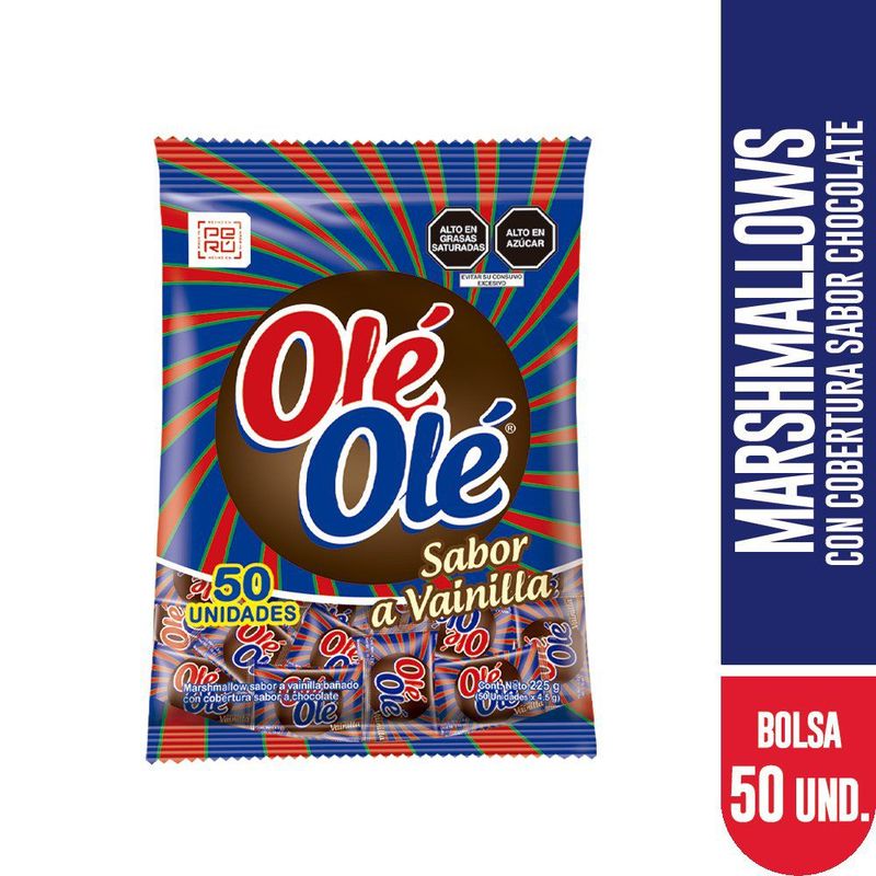 OLE OLE - Marshmallows Ole Ole Vainilla 225 g
