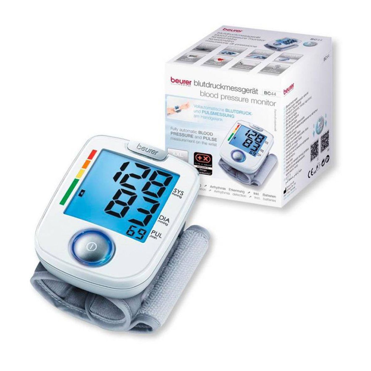 BEURER - Tensiometro de Muneca Bc44