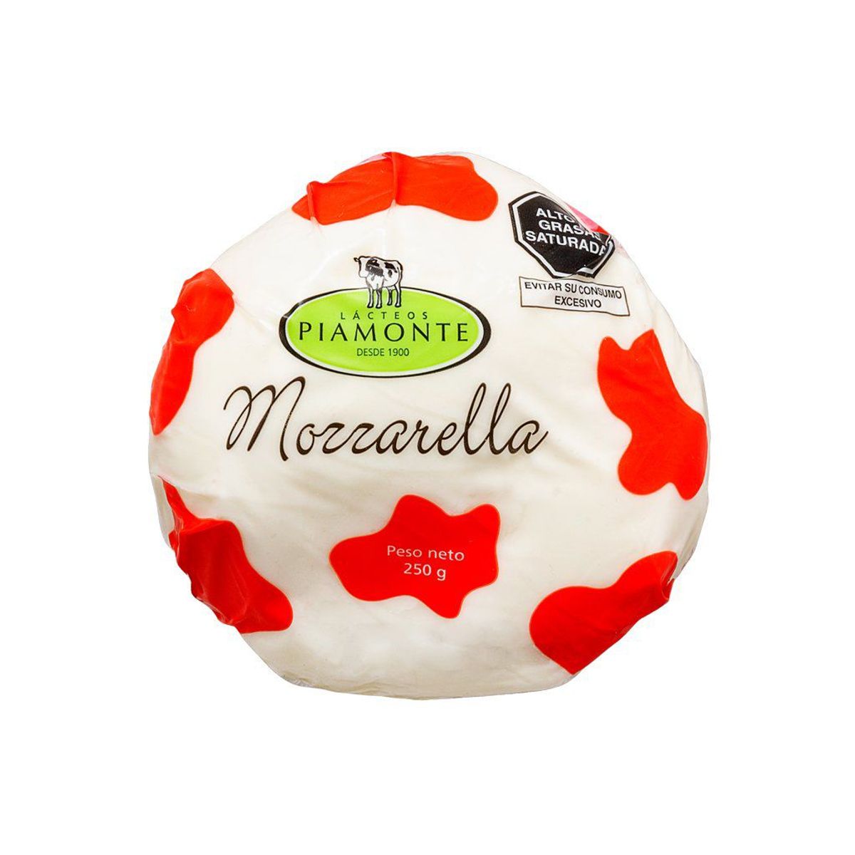 PIAMONTE - Queso Fresco Mozzarella Piamonte Empaque 250 g