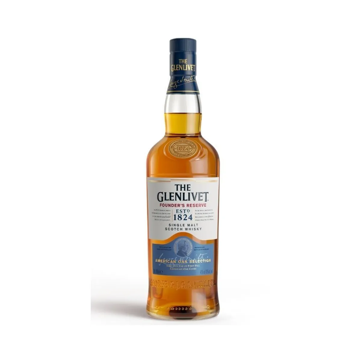 GLENLIVET - Whisky Glenlivet Founders Botella 700 mL