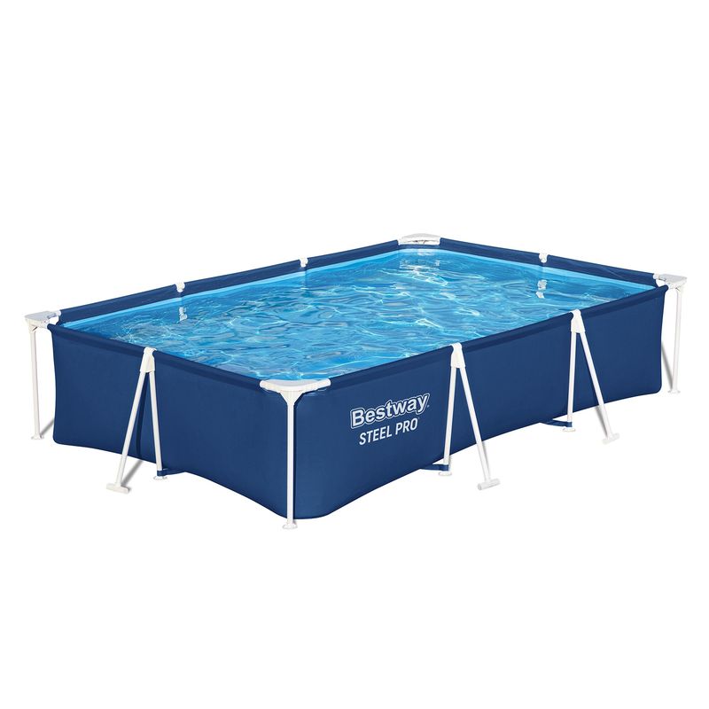 BESTWAY - Piscina Estructura Rectangular Steel Pro 300x201x66 cm