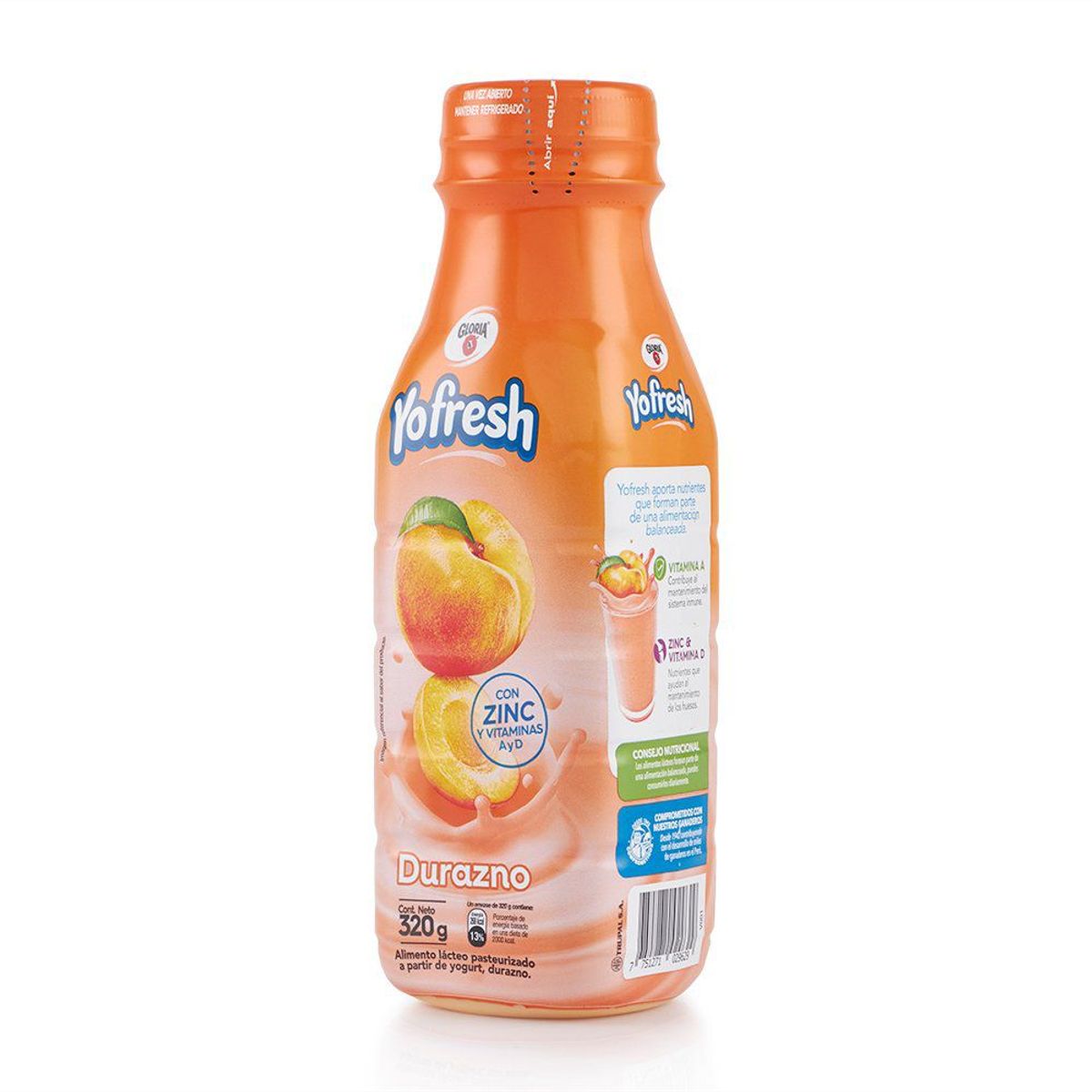 YOFRESH - Bebida Yofresh Durazno 320 g