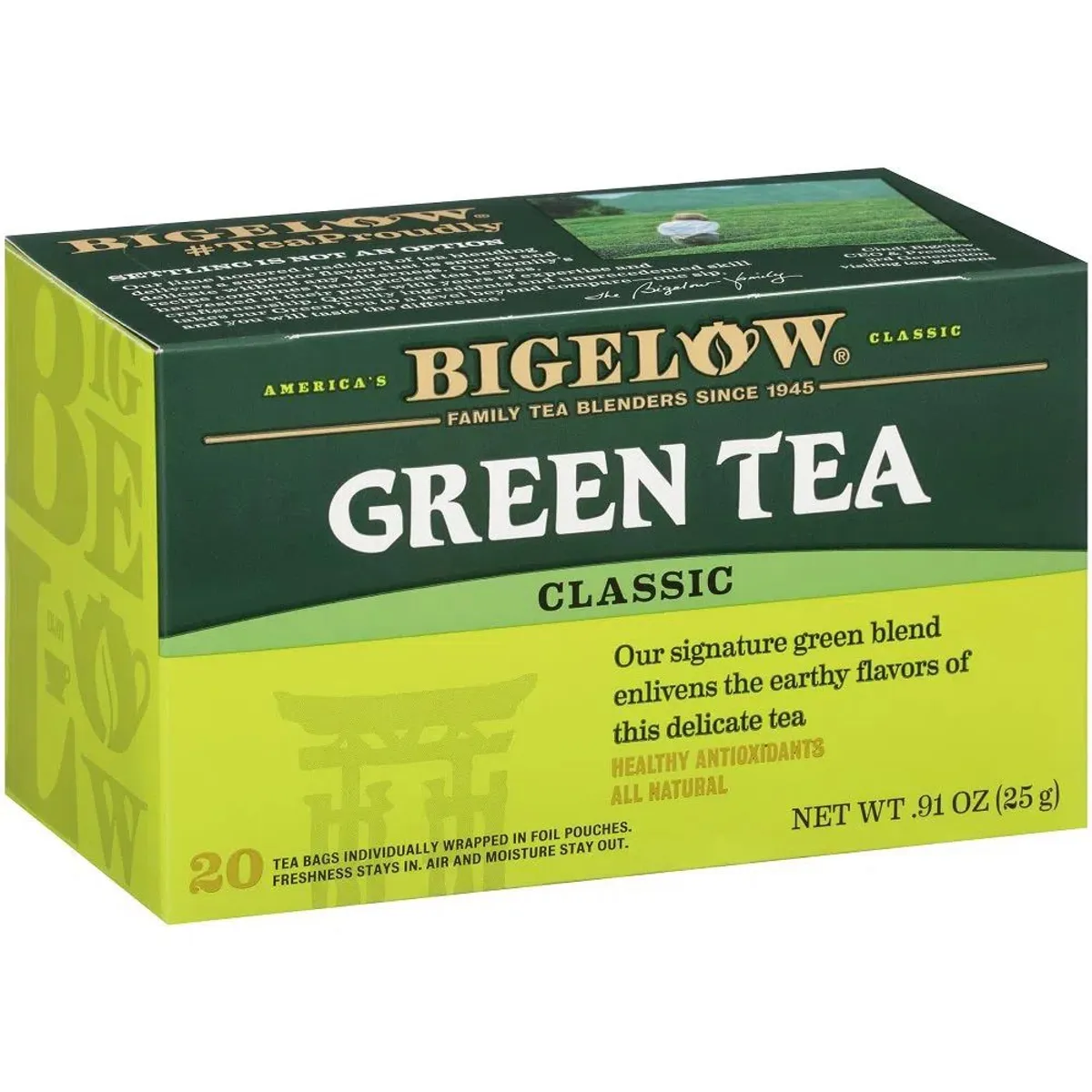 BIGELOW - Té Verde Bigelow Menta Caja 20 Sobres