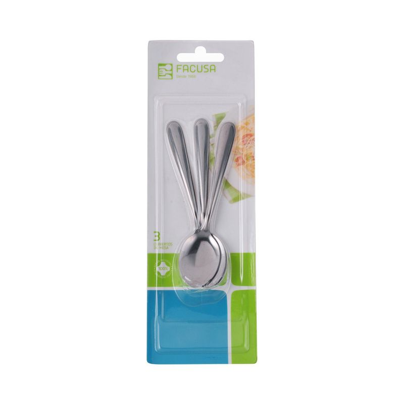 FACUSA - Cucharitas de Té Facusa Mod.12 3 Piezas