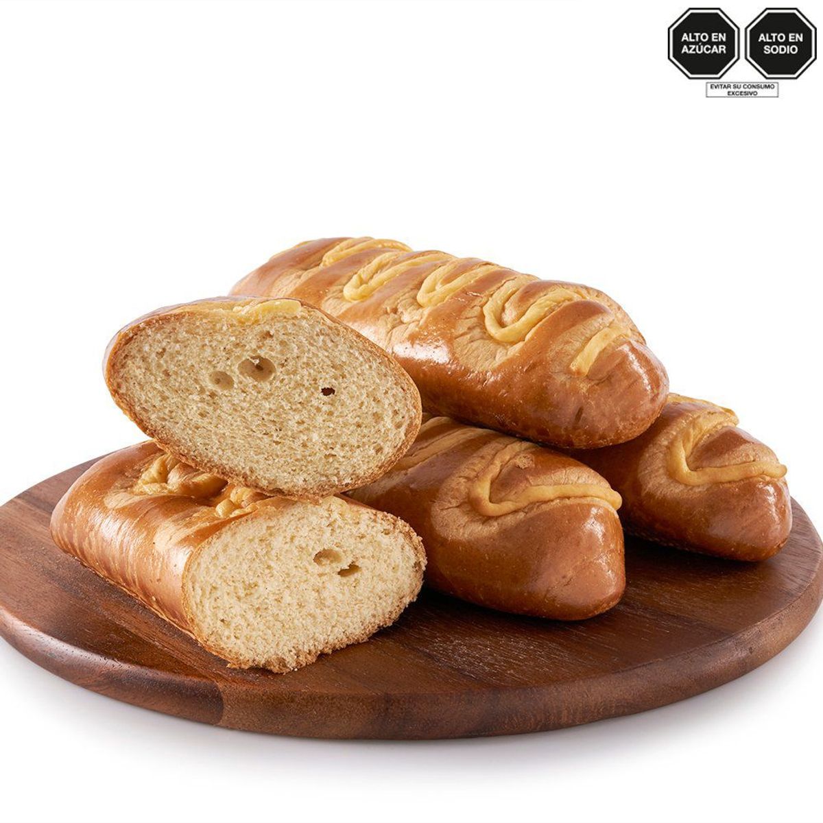 TOTTUS - Semi Baguette Dulce Tottus 420 g