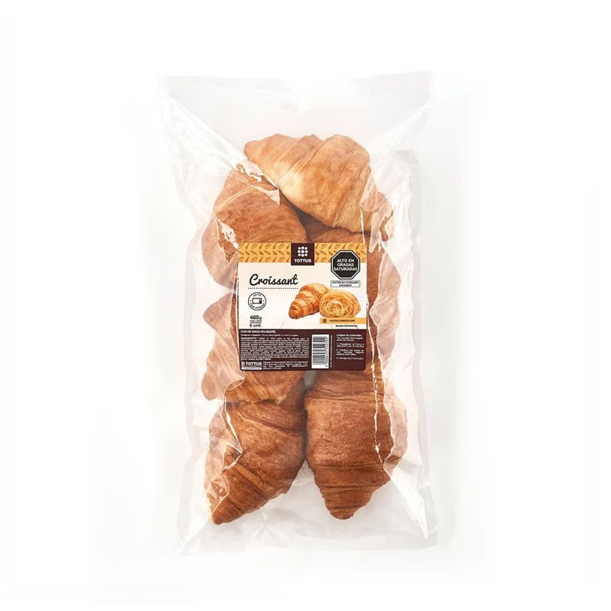 TOTTUS - Croissant Congelado Tottus 460 g