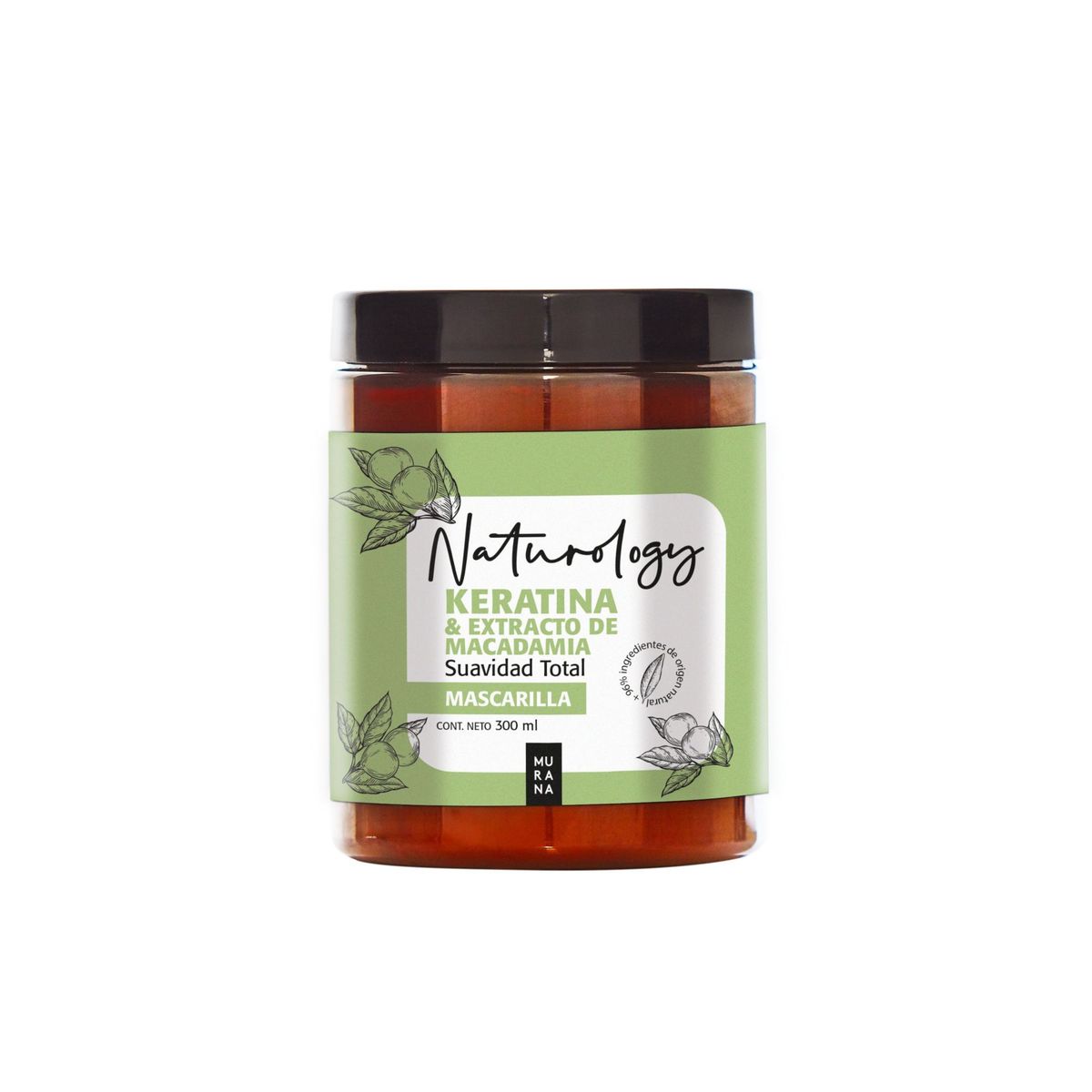 MURANA - Mascarilla Capilar Murana Keratina y Macadamia Envase 300 mL