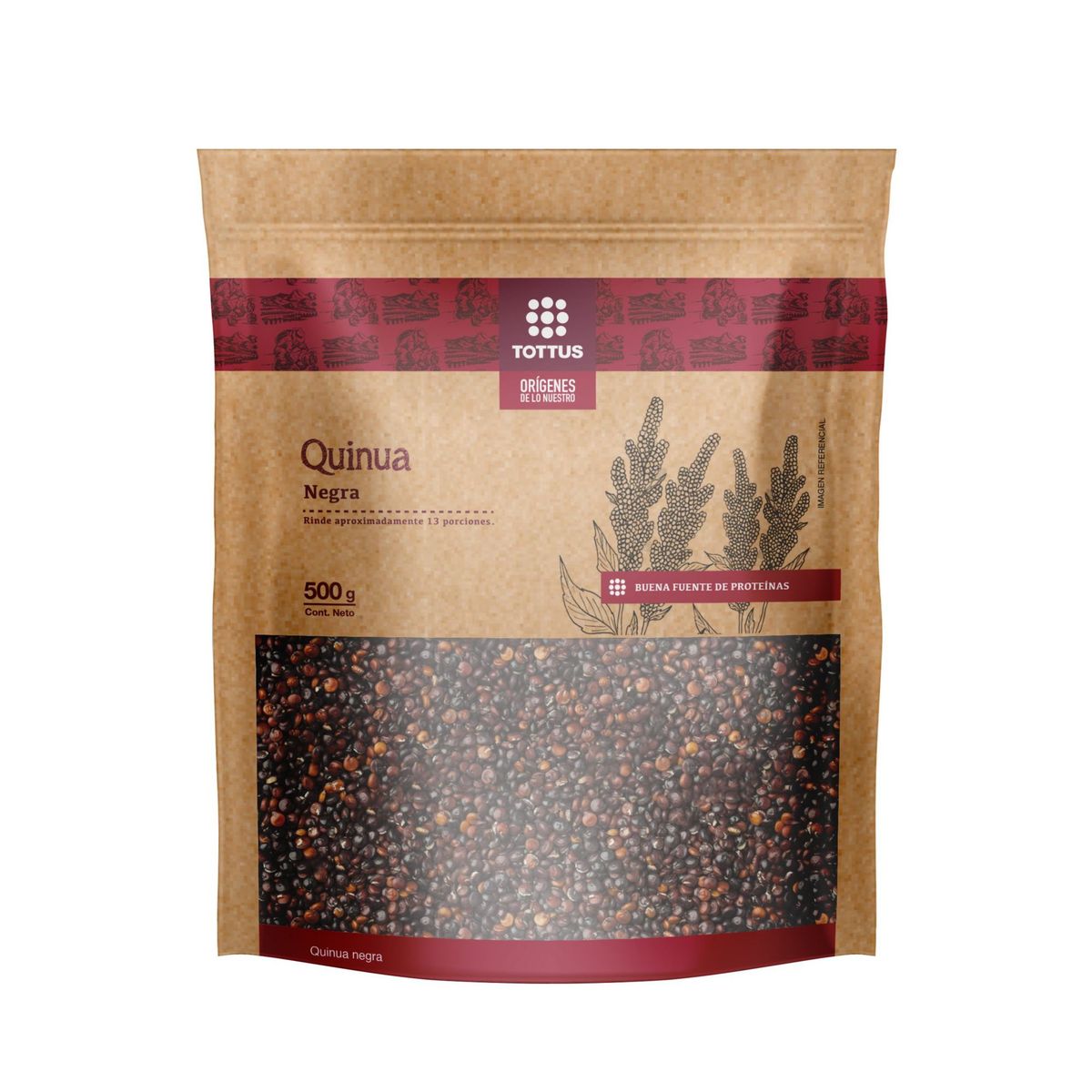 TOTTUS ORIGENES - Quinua Negra Tottus Orígenes Menestra 500 g