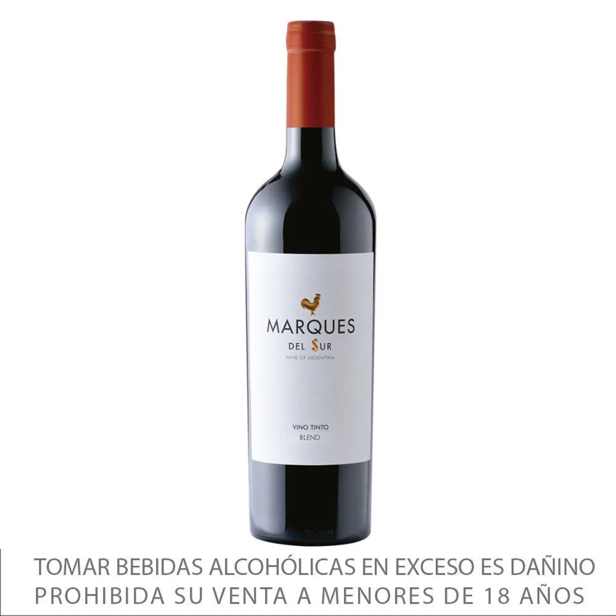 MARQUES DEL SUR - Vino Tinto Marqués del Sur Roble Blend Botella 750 mL