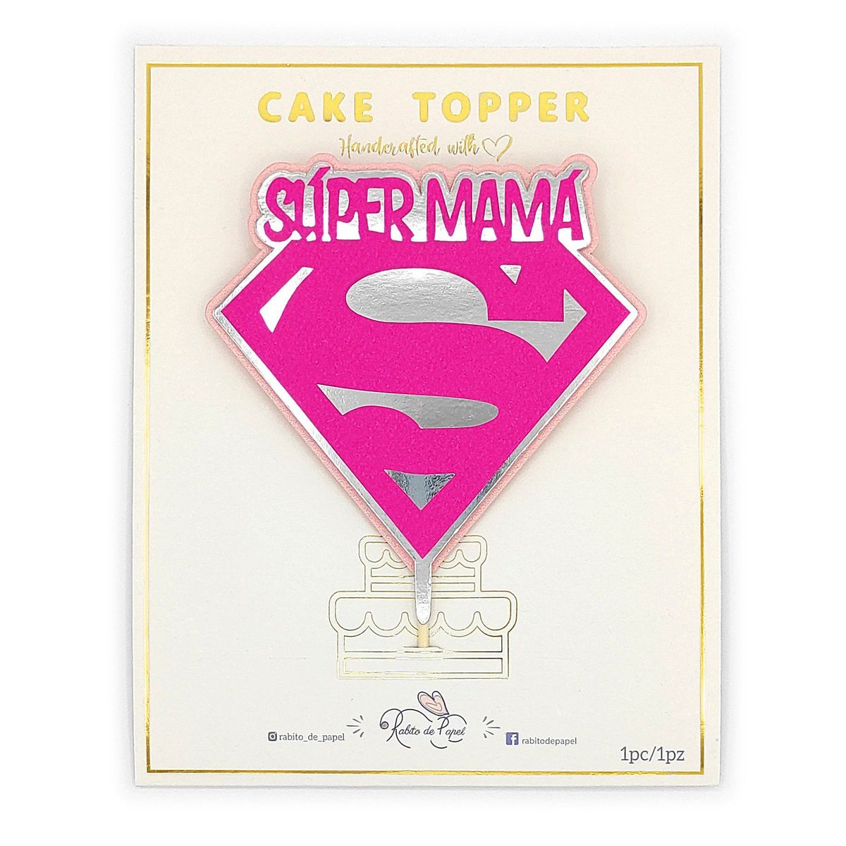 AREX - Topper Super Mamá