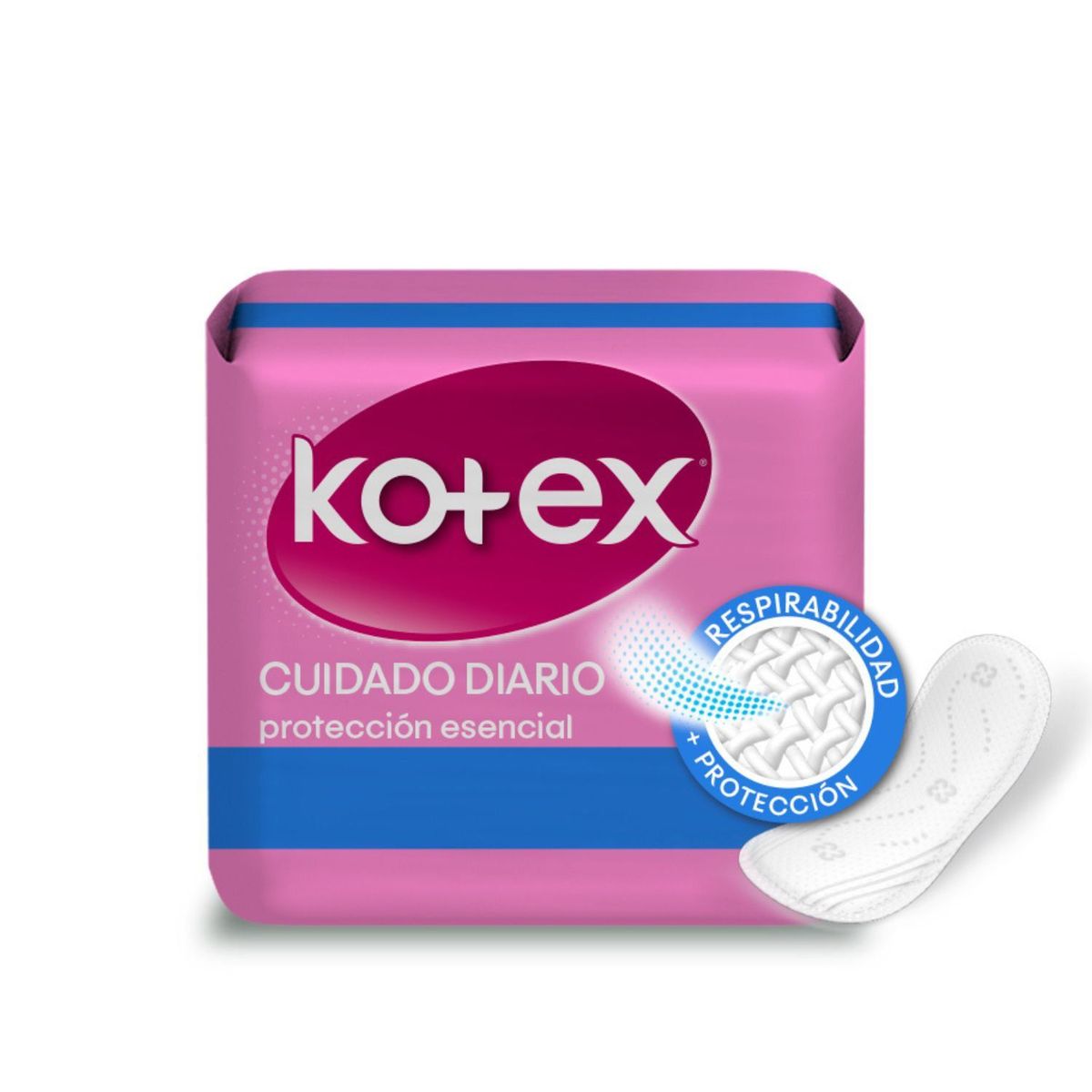 KOTEX - Protector Diario Kotex Cuidado Diario Esencial Caja 180 Und