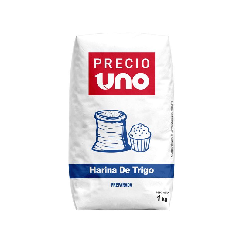 PRECIO UNO - Harina Preparada Precio Uno Empaque 1 Kg