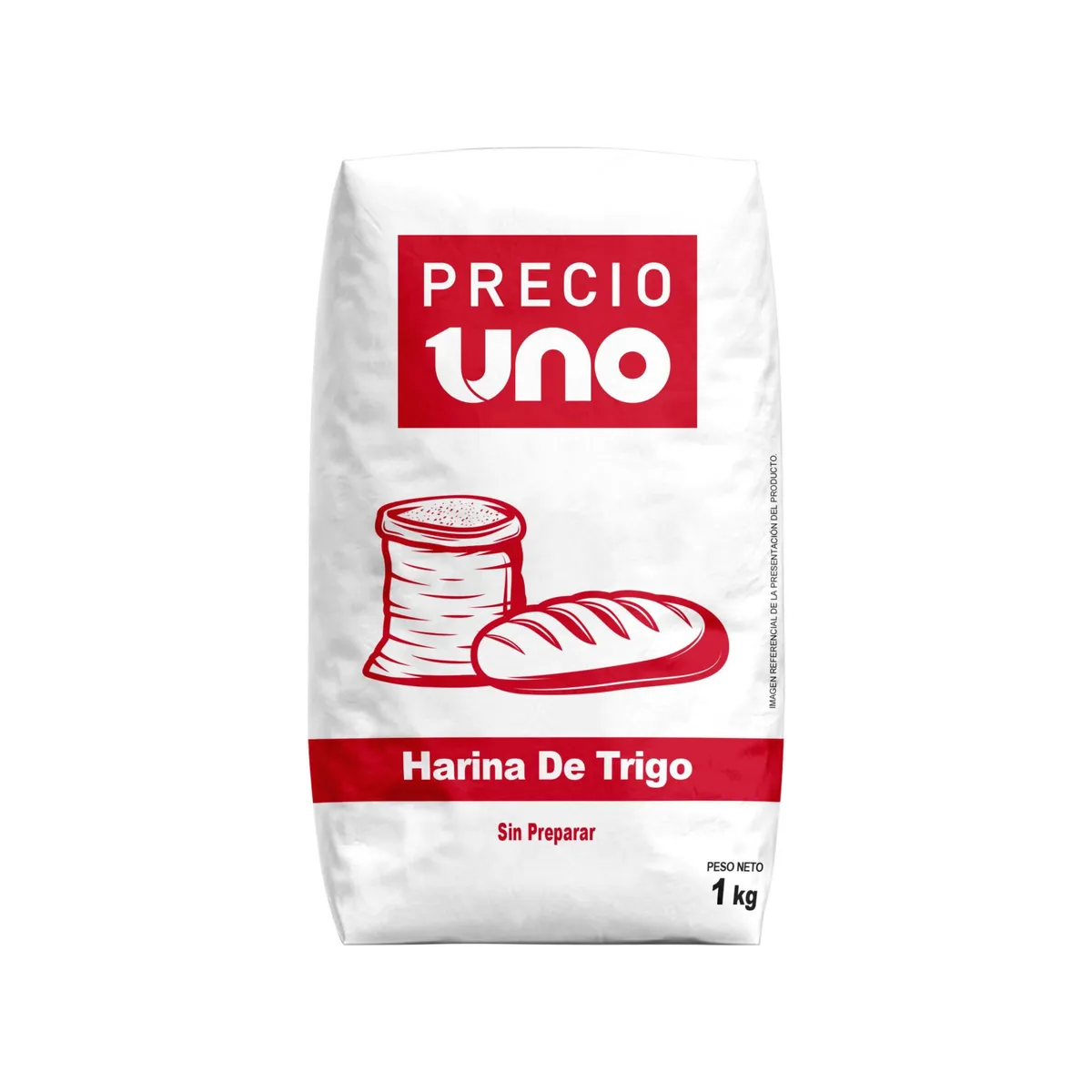 PRECIO UNO - Harina Sin Preparar Precio Uno Empaque 1 Kg
