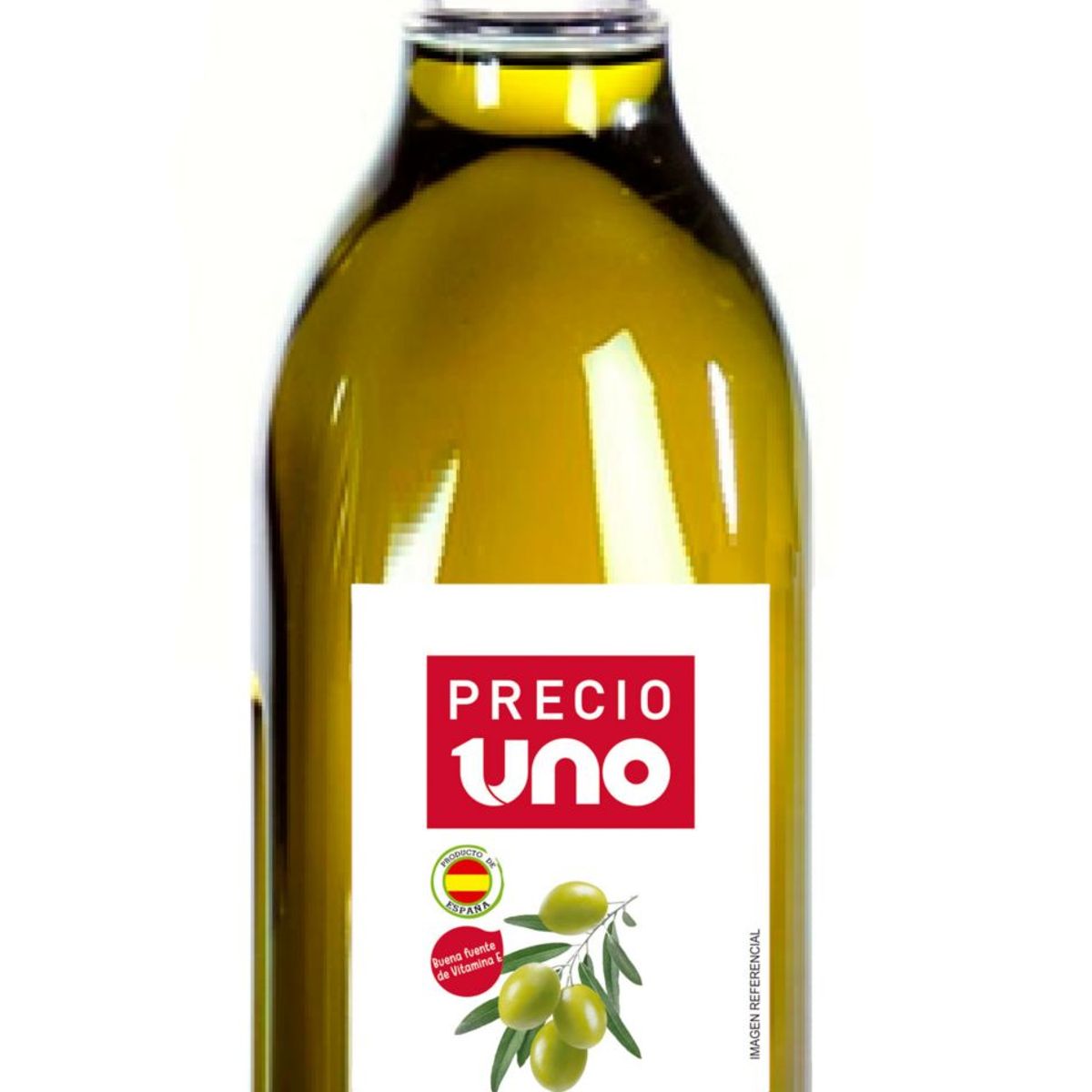 PRECIO UNO - Aceite de Oliva Precio Uno Extra Virgen Botella 500 mL
