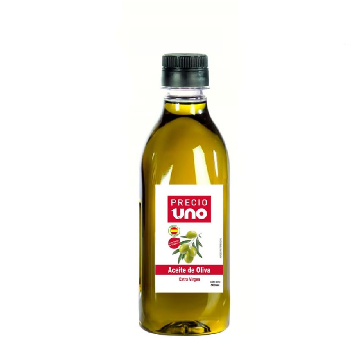 PRECIO UNO - Aceite de Oliva Precio Uno Extra Virgen Botella 500 mL