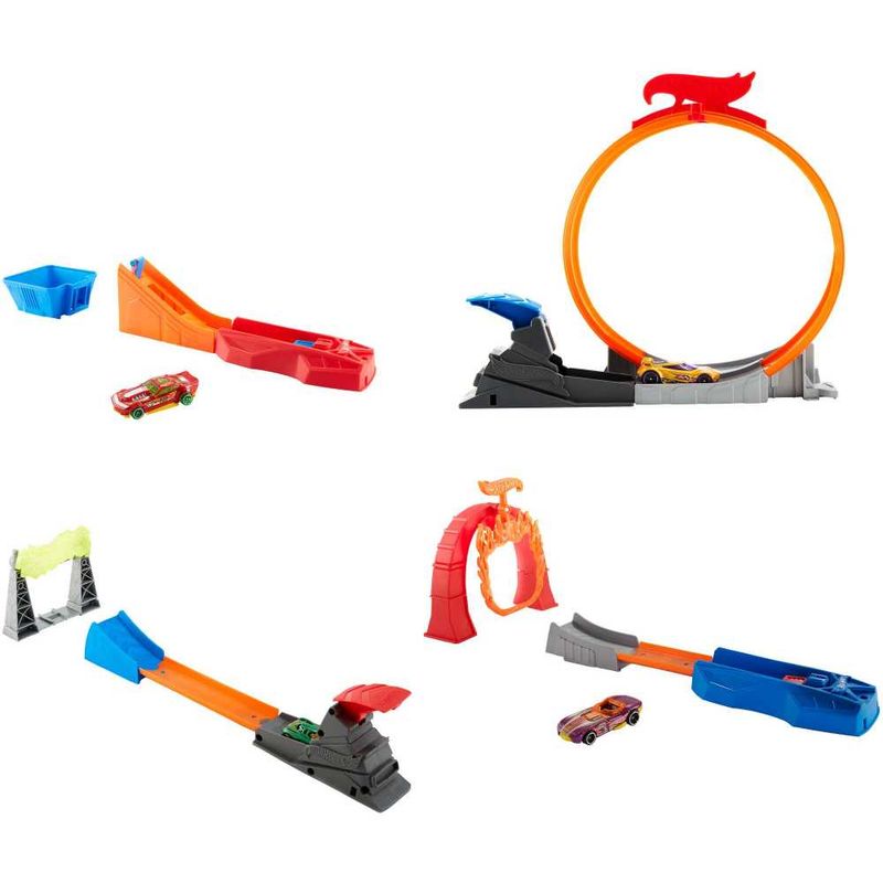 JURASSIC WORLD - Hot Wheels Surtido de Acrobacias Fth79