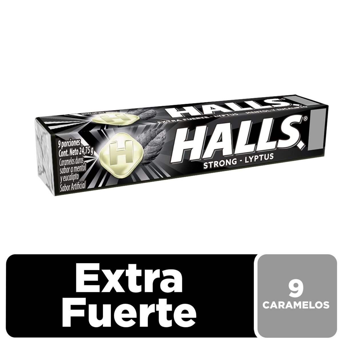 HALLS - Halls 9s Extrastrong 25.2g