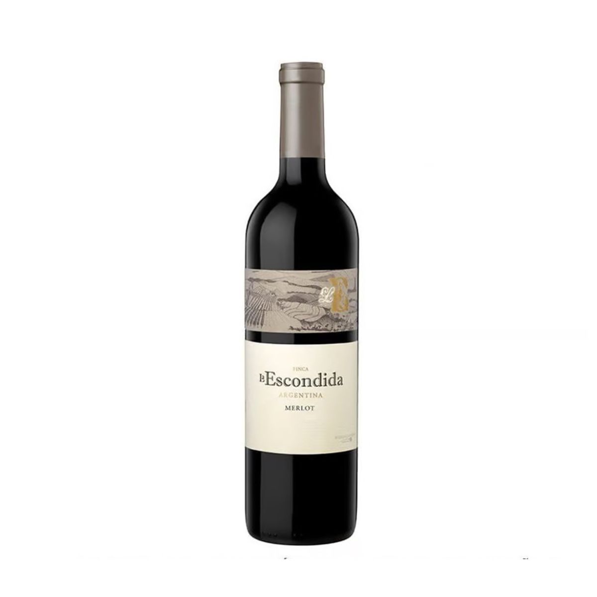LA ESCONDIDA - Vino La Escondida Vital Merlot Botella 750 mL