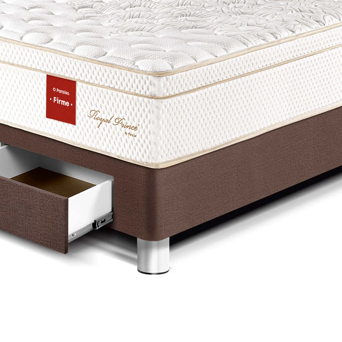 PARAISO - Cama Cajones Royal Prince King Choco