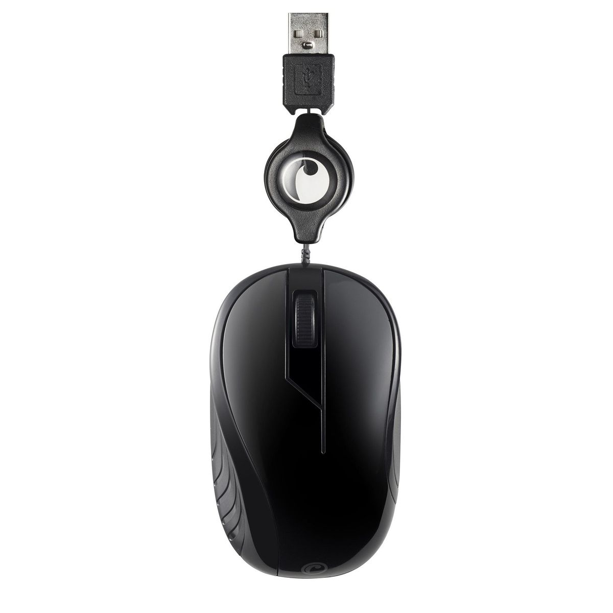 FIDDLER - Mouse Optico Retractil Color Negro