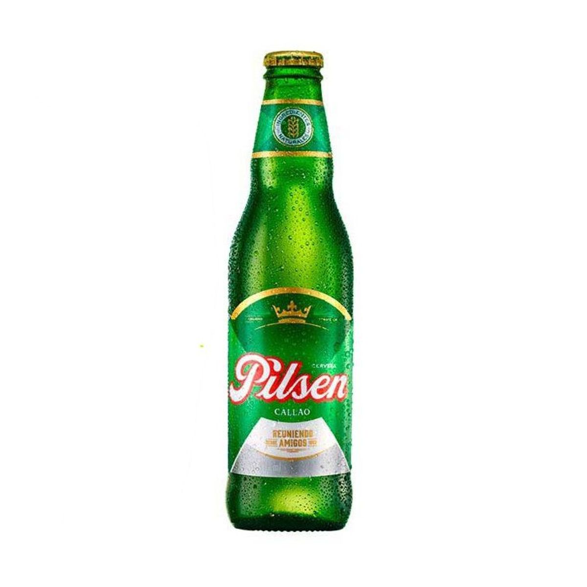 PILSEN - Cerveza Pilsen Botella 305 mL