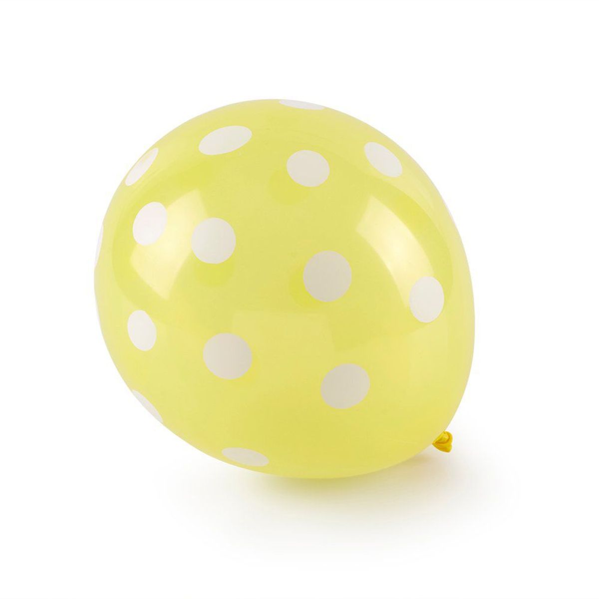 TOTTUS - GLOBO DISENO BOLAS AMARILLO X 12 UN