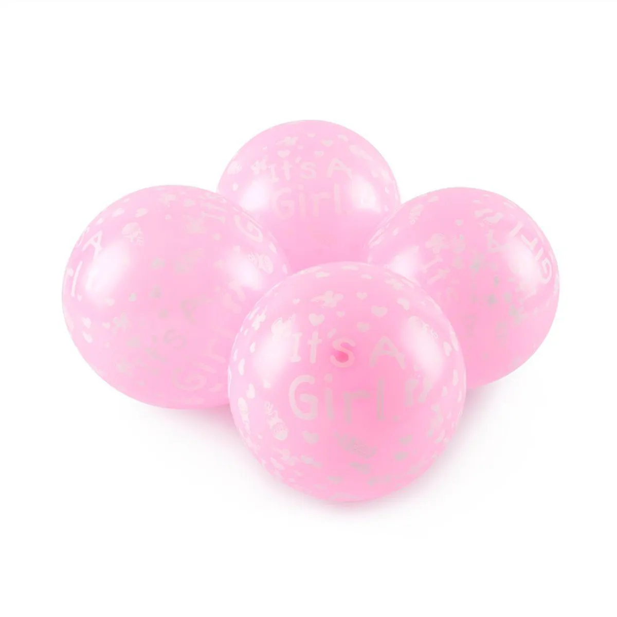 TOTTUS - GLOBO BABY SHOWER NINA X 12 UN