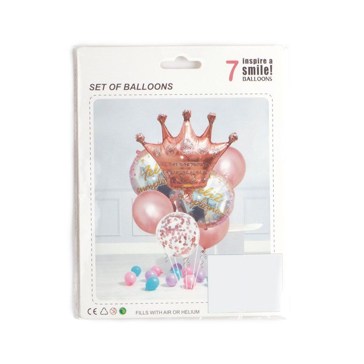 TOTTUS - FELIZ CUMPLEANOS METALICO BOUQUET STDO