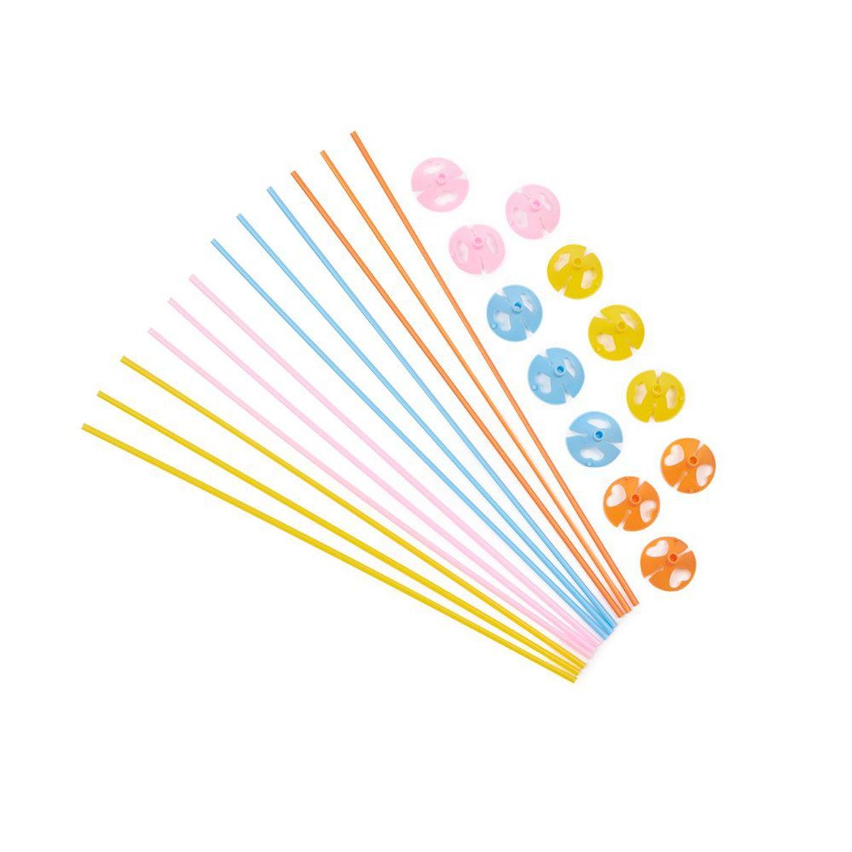 TOTTUS - PALIGLOBO COLORES CLAROS X 12 UN