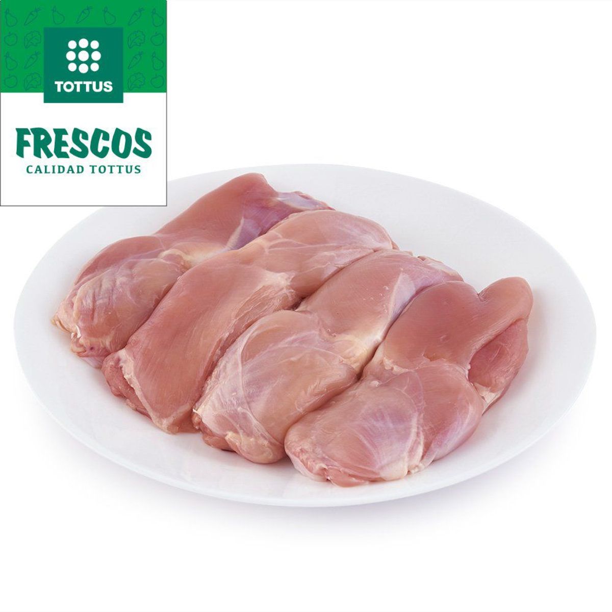 TOTTUS - Pack Ahorrador Filete Pierna sin Piel de Pollo Tottus