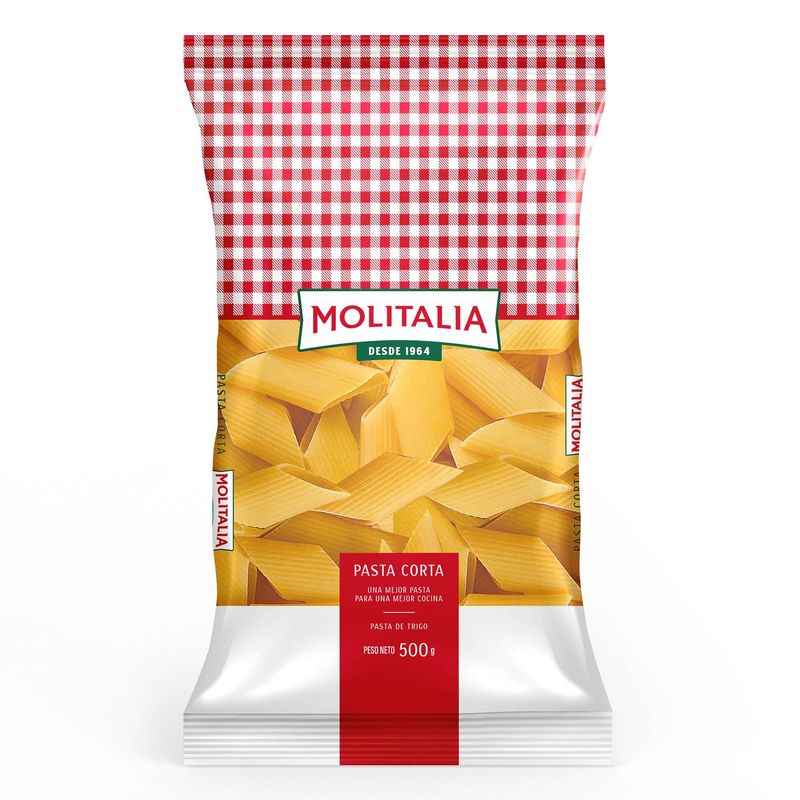 MOLITALIA - Fideo Molitalia Macarron Bolsa 500 g